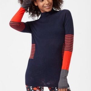 Sweaty Betty Alice Merino seamless turtleneck sweater - NWT XS